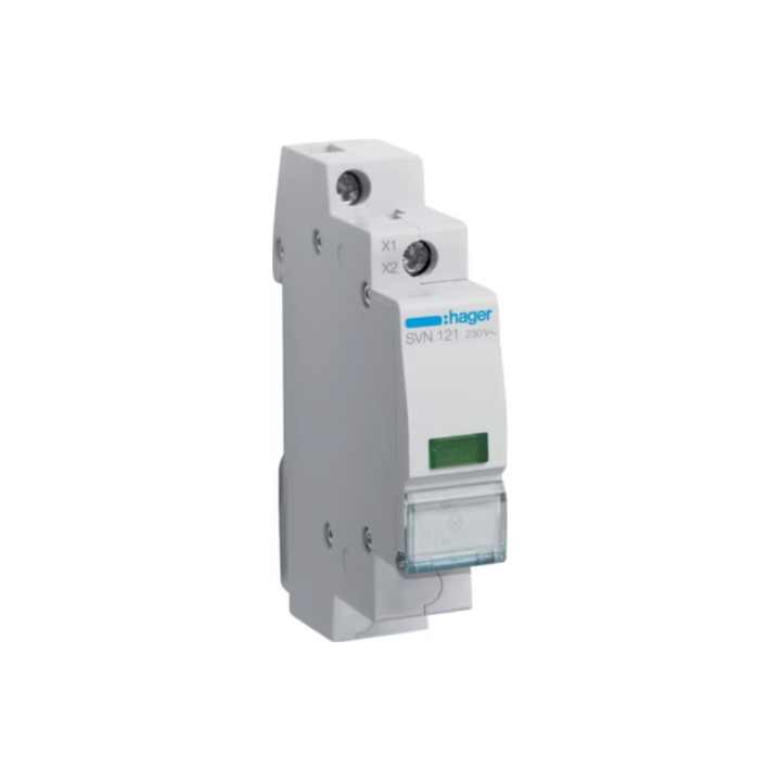 Hager SVN121 GREEN LED INDICATING LIGHT 230V