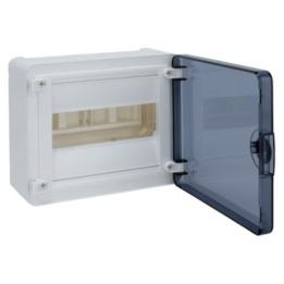 Hager VS108TJ 8Way Surface DIN DB IP40