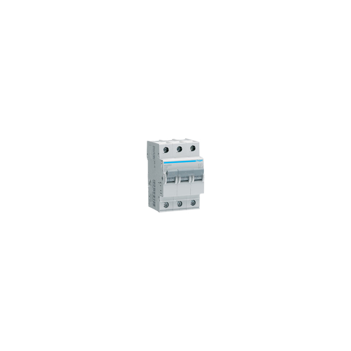 Hager MA306Z 6A 3P 6KA C Curve Circuit Breaker