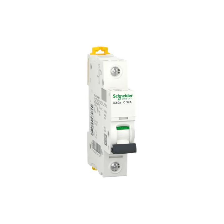 Schneider A9F64132 Acti9 iC60A 1P 32A 6KA C Curve Breaker