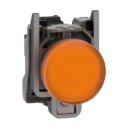 Schneider XB4BVM5 230V Yellow LED Pilot Light Complete