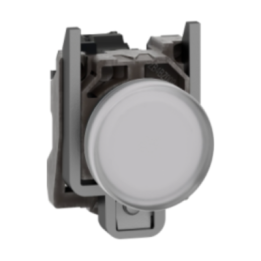 Schneider XB4BVM1 230V White LED Pilot Light Complete