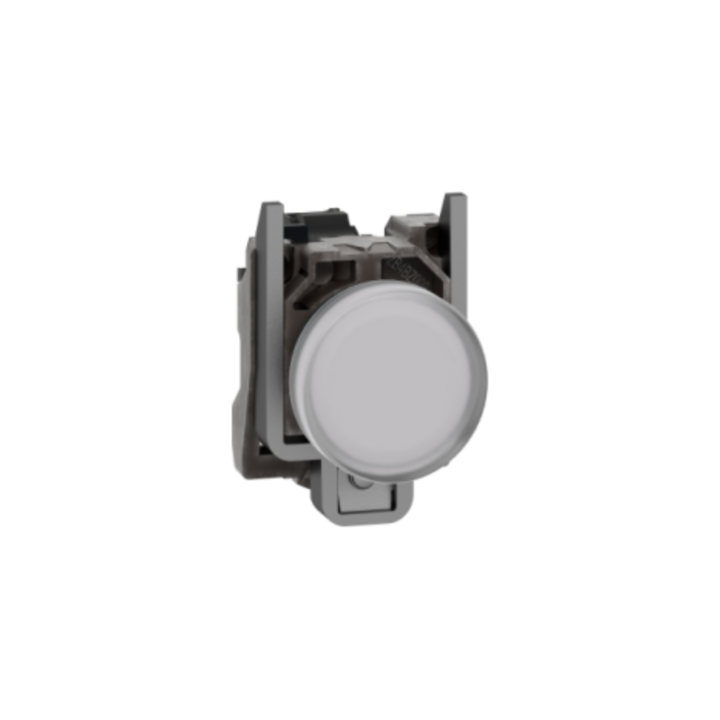 Schneider XB4BVM1 230V White LED Pilot Light Complete