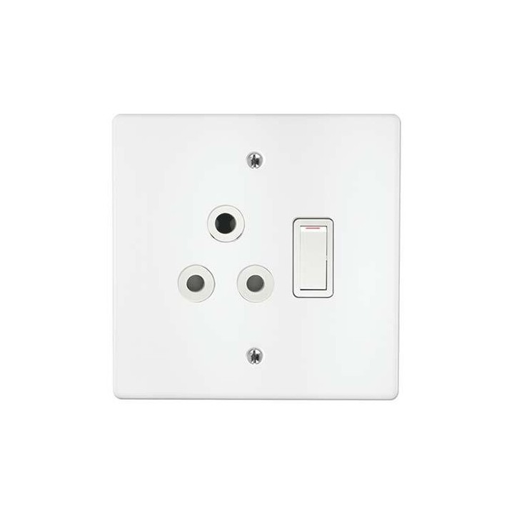 Crabtree ST-SHO10-CRA-011 Single Switch Socket + Cover 4X4 Crabtree 18050/101