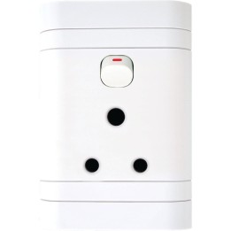 Lesco ST-SHO15-LES-009 Single Switch Socket 2X4 Lesco L42VSW