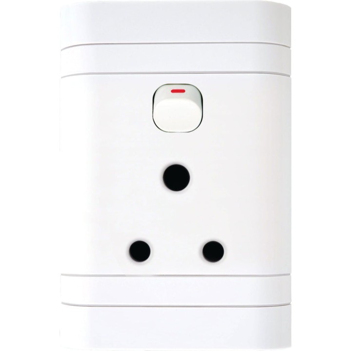 Lesco ST-SHO15-LES-009 Single Switch Socket 2X4 Lesco L42VSW