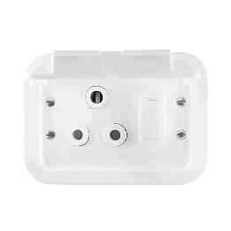 Crabtree ST-HB01-CRA-001 Single Industrial Weatherproof Switch Socket 16A Crabtree 1460W/P