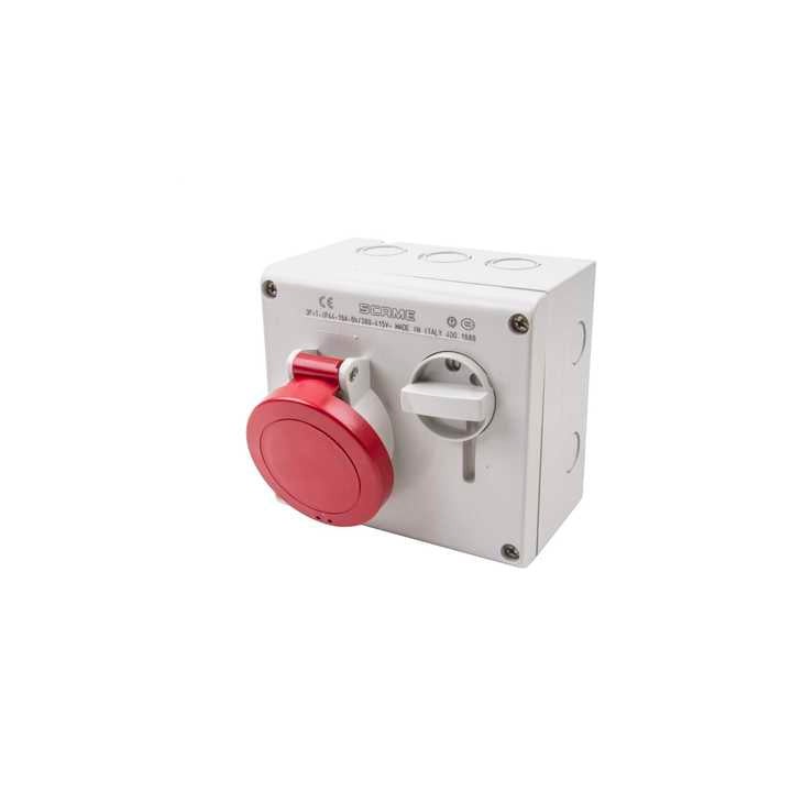 Scame SU-CH01-ELC-004 500.1687 16A 5P CEE Socket