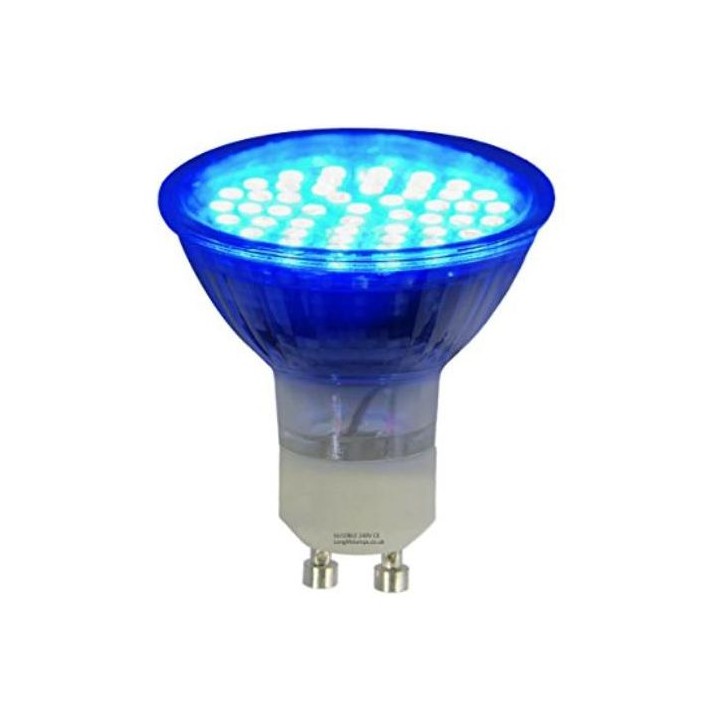 Pioled ST-HD04-PIO-004 4W LED GU10 Colour Lamps - Various Colours - Colour / Blue