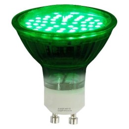 Pioled ST-HD04-PIO-005 4W LED GU10 Colour Lamps - Various Colours - Colour / Green