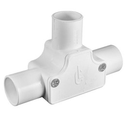 SU-AA03-PVC-013 20mm PVC Conduit Tee Piece B321