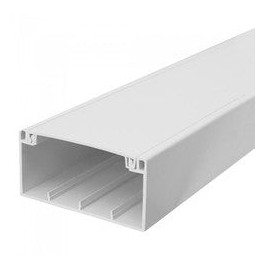 ST-EA05-MIS-008 Trunking Solid 100X40MM White Per 3Mtr Length