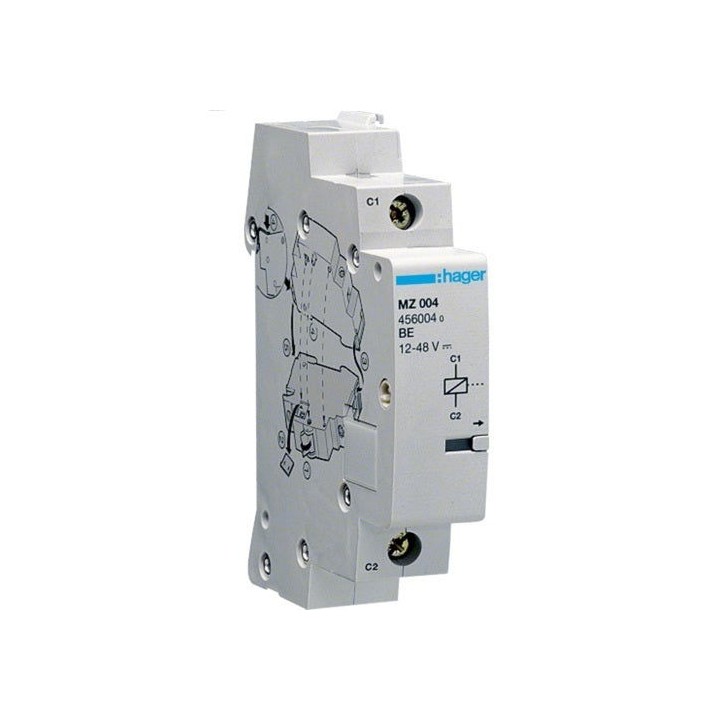 Hager MZ204 24-48VAC/12-48VDC Shunt Trip Device