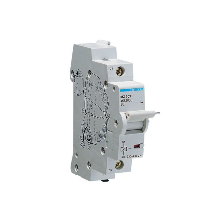 Hager MZ203 230-415VAC Shunt Trip Device