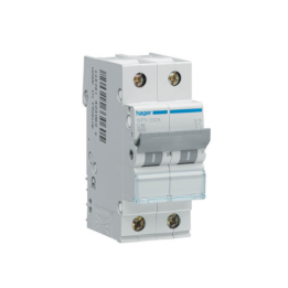 Hager NGN263 63A 2P 10KA D Curve Circuit Breaker