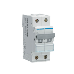 Hager NGN250 50A 2P 10kA D Curve Circuit Breaker