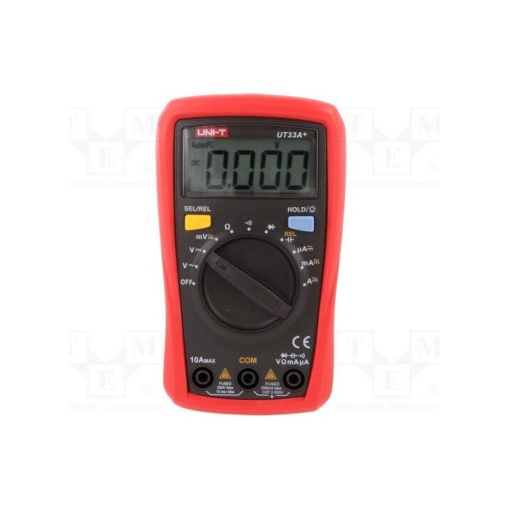 Uni-T ST-SHO02-UNI-021 UT33C+ Digital Multimeter