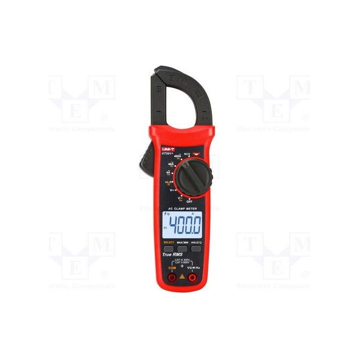 Uni-T ST-SHO02-UNI-011 UT201+ 400A AC Digital Clamp Meter