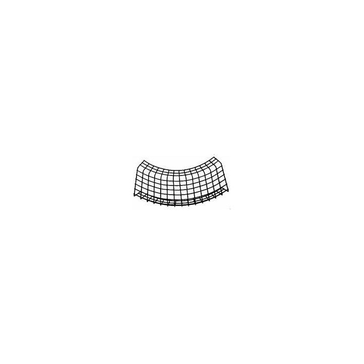 BE-CEN-0000011 Wire Mesh Cable Tray 150X50MM Internal/External Bend, R450 - Internal Bend