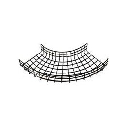 BE-CEN-0000005 Wire Mesh Cable Tray 100X50MM Horizontal Bend 90°, R450