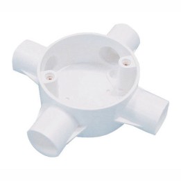 SU-AA02-PVC-014 20MM PVC 4Way Conduit Box B303