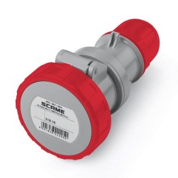Scame SU-CH05-ELC-001 318.1646 16A 4P CEE 380V Inline Female Coupler