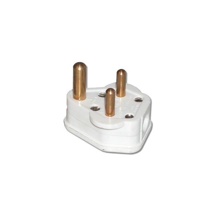 Crabtree SU-GI05-MIS-001 Plug Top 5A 3Pin PVC Crabtree