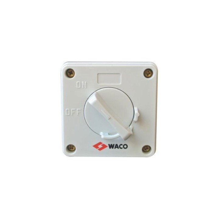 Waco SU-GH05-WAC-001 1Lever 1Way Weatherproof Switch 16A N2500