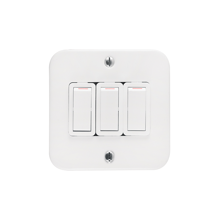 Crabtree SU-GH05-CRA-003 3Lever Industrial Switch Crabtree 7375