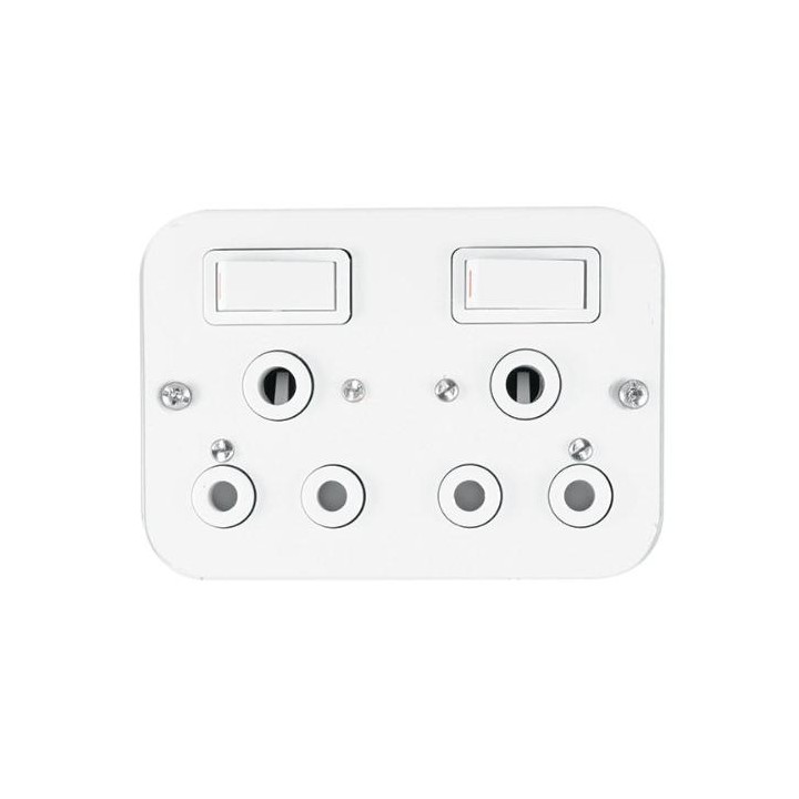 Crabtree ST-SHO10-CRA-013 Double Industrial Switch Socket 16A Crabtree