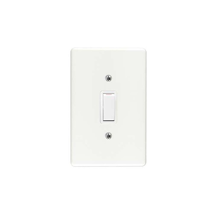 Crabtree ST-SHO10-CRA-001 1Lever 1Way Switch + Cover 2x4 Crabtree 18010/101