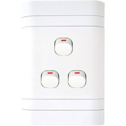 Lesco ST-SHO15-LES-003 3Lever 1Way Switch 2X4 Lesco L423W1