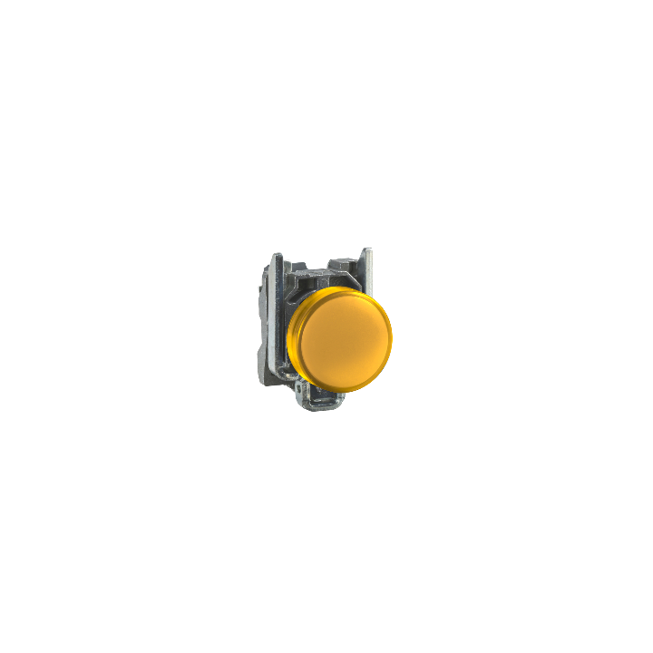 Schneider XB4BVG5 110V Yellow LED P/L Complete