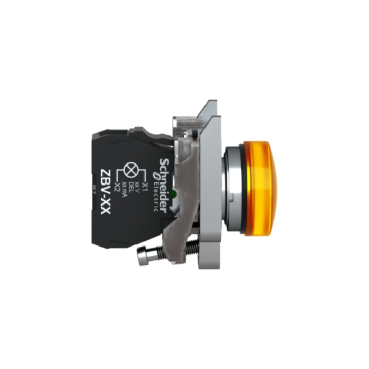 Schneider XB4BVB5 24V Yellow LED P/L Complete