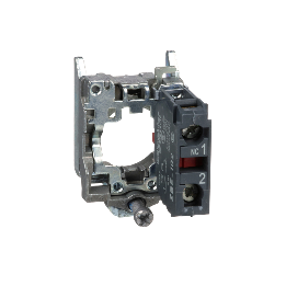 Schneider ZB4BZ102 Bezel + 1NC Contact Block
