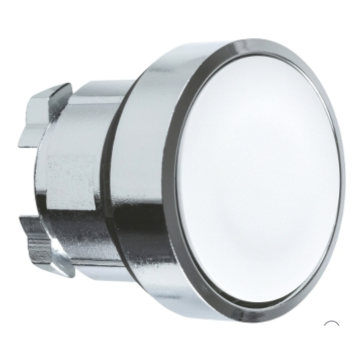 Schneider ZB4BA1 White Push Button