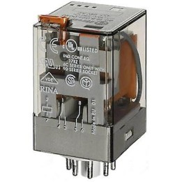 Finder SU-CB07-FIN-001 60.12 2C/O 10A 8Pin Relay - Various Voltages Available - 24VDC