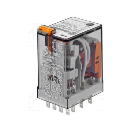 Finder BE-FIN-0000071 5534 Plugin 7A 4C/O Miniature Plugin Relays - Various Voltages - 12VAC