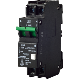 CBI QA17C 63A D/P E/Leak No Overload Protection