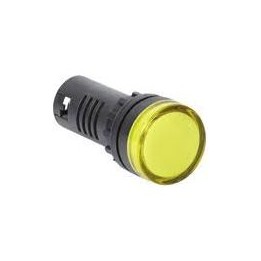 Lovato OMNI-LV-AD22-22DSY02 AD22-22DSY02 Yellow Pilot Light 24V