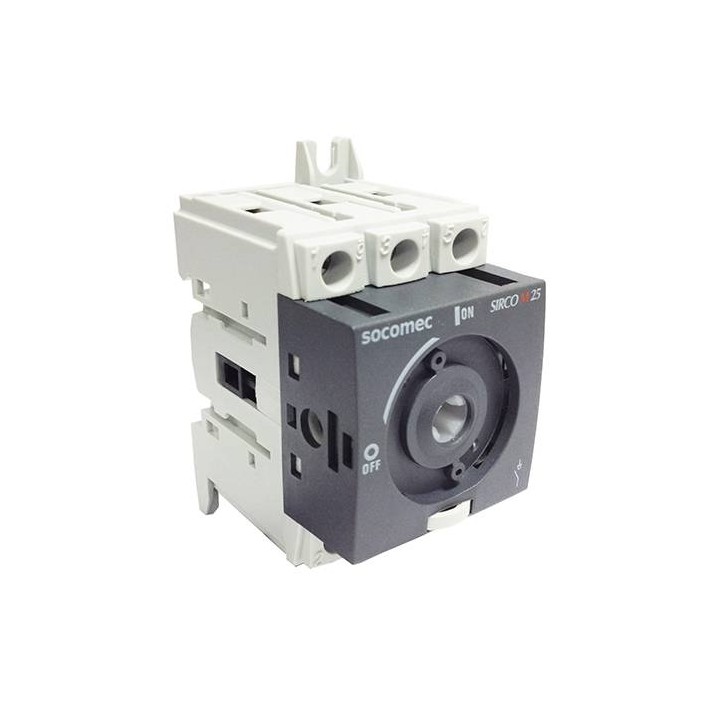 Socomec BE-SOC-0000073 22003000 16A 7.5KW 3pole Load Break Switch Sirco M1 Series