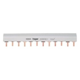 Hager KB463C 4pole 24Way 63A Insulated Busbar