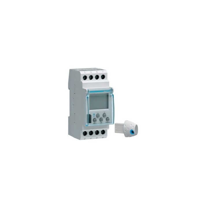 Hager EG203E 7Day+ 7Day Digital Time Switch with 5year Reserve