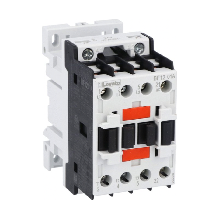 Lovato OMNI-LV-0000140 BF12.01 12A 5.5KW 1NC Contactor - 230VAC