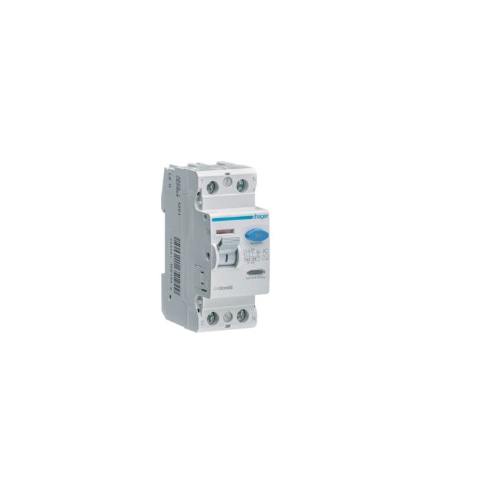 Hager CF264J 2P 300MA 63A Residual Current Device (RCD) No Overload Protection