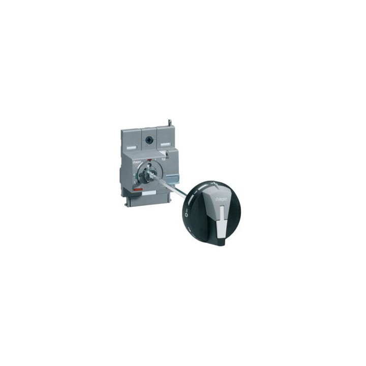 Hager HXB031H Veri-depth Interlocking Rotary Handle and shaft for x250 Circuit Breakers