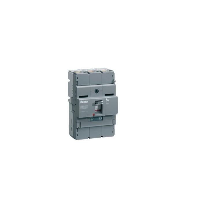Hager HNA025U 25A 40KA 3P Adjustable Moulded Case Circuit Breaker
