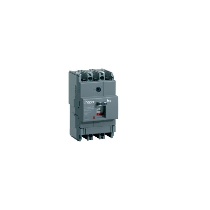 Hager HHA125Z 125A 25KA 3P Moulded Case Circuit Breaker