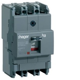 Hager HHA050Z 50A 25KA 3P Moulded Case Circuit Breaker