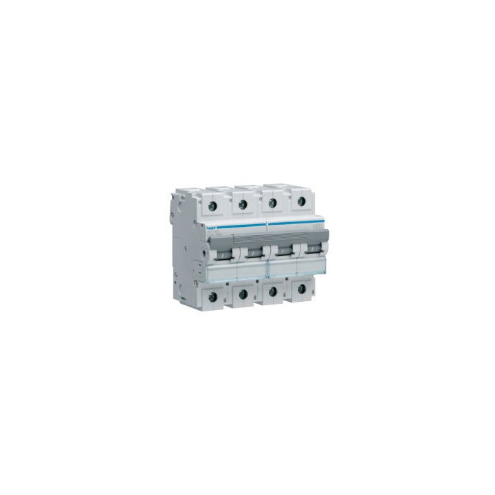 Hager HMD499 4P 125A 15KA D Curve Circuit Breaker